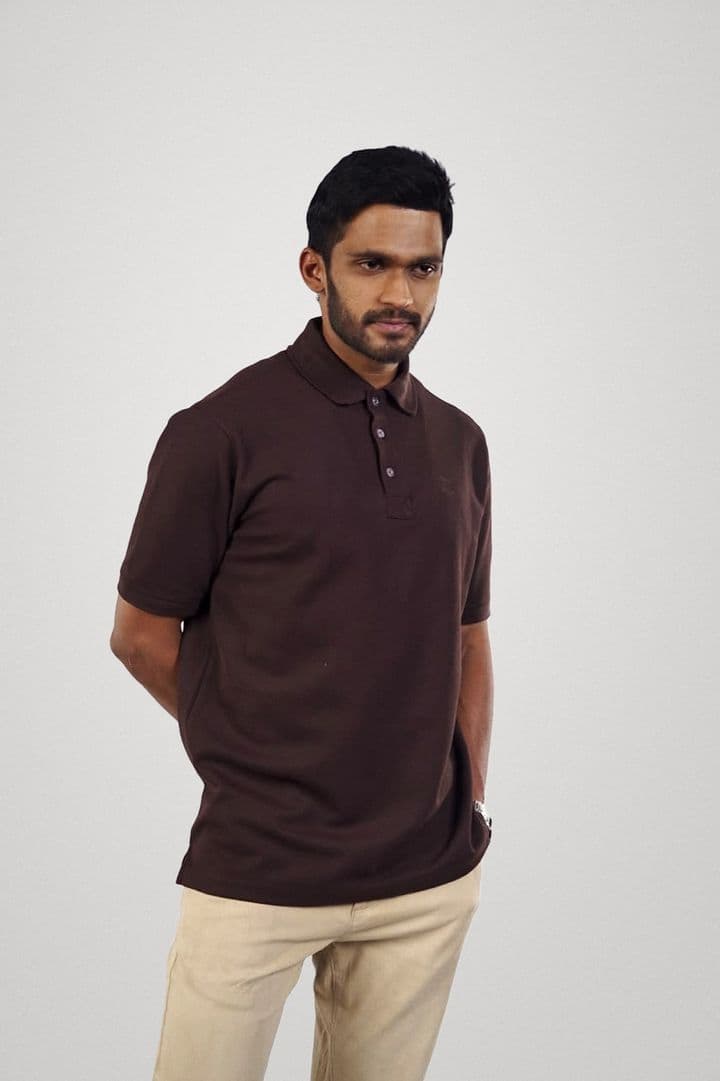 Classic Polo in Cocoa